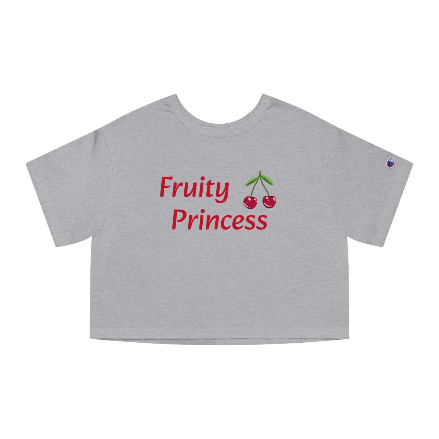 Cherri- Fruity Princess - Champion Women's Heritage Cropped T-Shirt