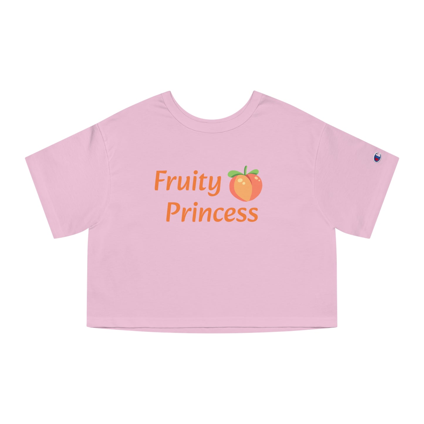 Peaches - Fruity Princess - Champion Women's Heritage Cropped T-Shirt