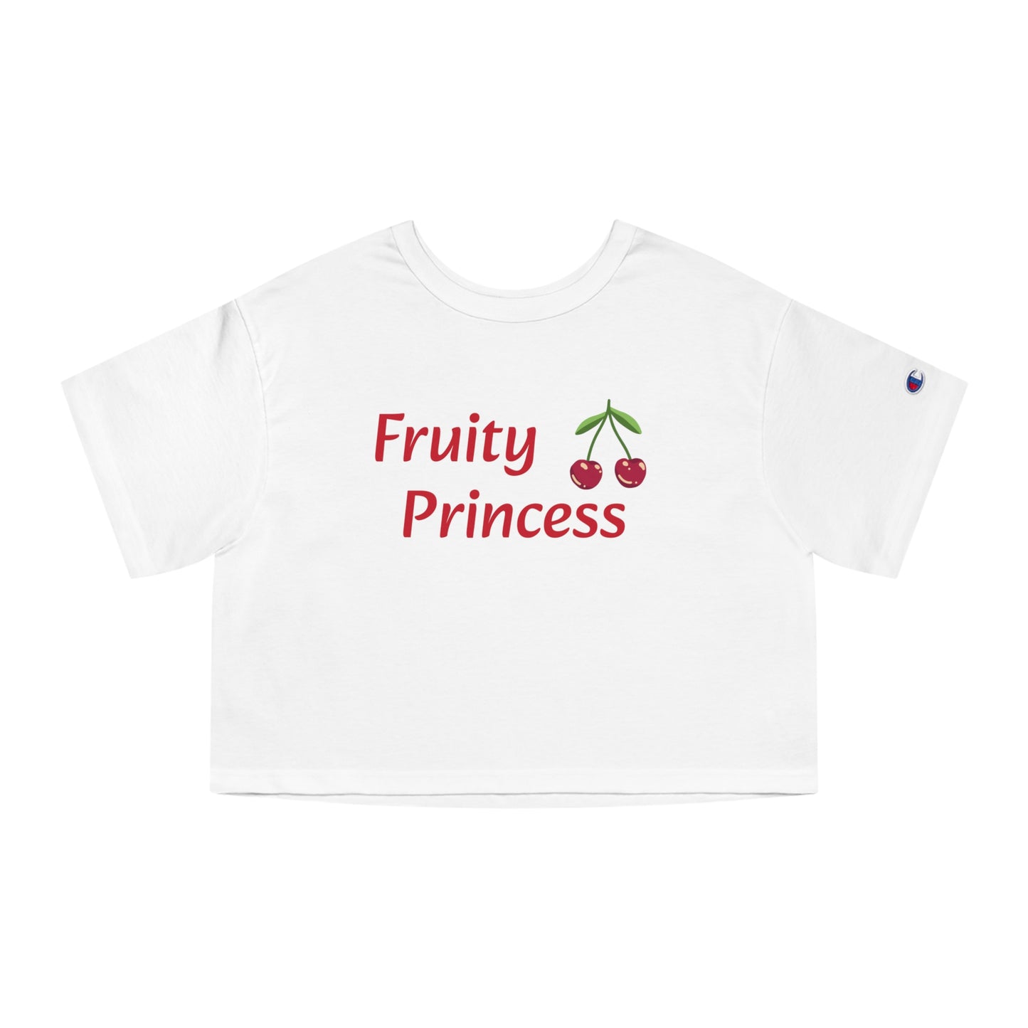 Cherri- Fruity Princess - Champion Women's Heritage Cropped T-Shirt